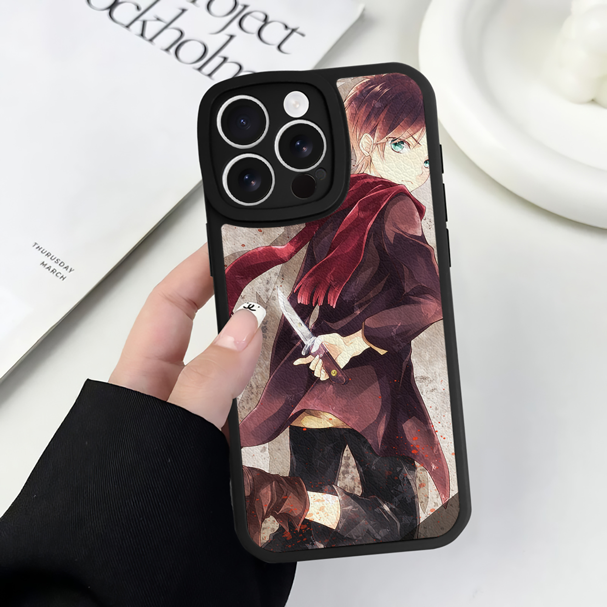 （画像用） 進撃の巨人 Attack on Titan 【iPhone 16シリーズ対応】シリコンスマホケース（レザー調） 材質：シリコン